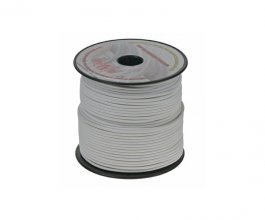 Kabel dvojlinka 2x1 mm bílá barva - 1m - doprodej