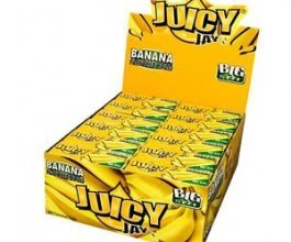 Papírky Juicy Jay's Rolls, Banán, 5m v balen |, box 24ks