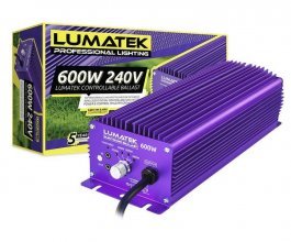 Elektronický předřadník Lumatek 600W, 240V - CONTROLLABLE