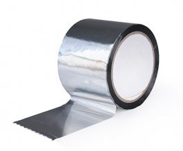 Lepicí páska metalizovaná X-Weave,  75 mm x 45 m